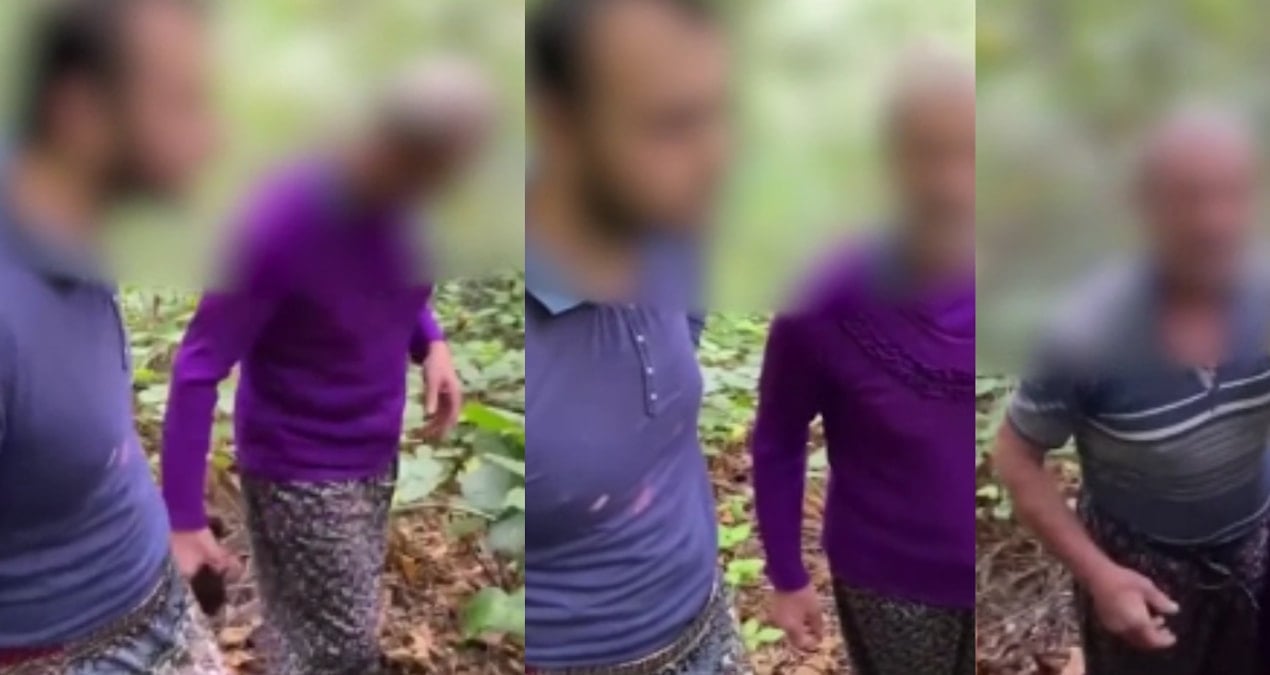 baba ve oglu findik bahcesinde kadin kiliginda yakalandi goruntuler viral oldu aYQdxRSC