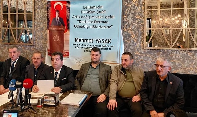 Bursa Lokantacılar Odası’nda Değişim Rüzgarı